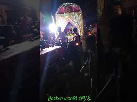 #parsiddhpur gav #chauki ki jhanki shooted by Hacker world@V.S.