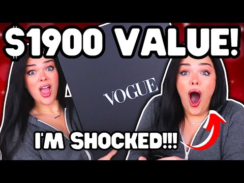 RIDICULOUS $1900 VOGUE ADVENT CALENDAR! | FIRST EVER Vogue Advent Calendar Unboxing