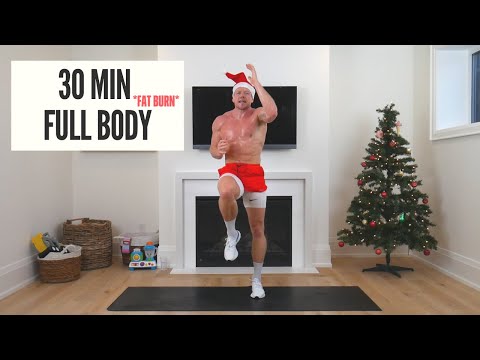 30 minute full body workout to burn fat (at home no equipment)