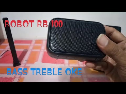 ROBOT RB 100.. Speaker Bluetooth Murah NGEBASS NGECRIING..