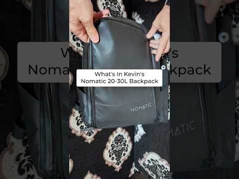 My 20L Nomadic Backpack EXPOSED What's Inside?