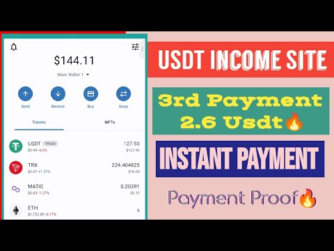 New USDT Money Making Website 2023| $42 USDT Open Card Bonus | Earn USDT Order grabbing App