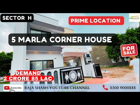 5 Marla Corner House For Sale Sector H || Bahria Enclave Islamabad ||