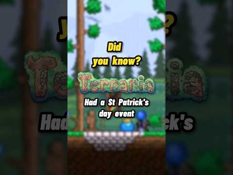 Terraria's removed St Patrick's day event