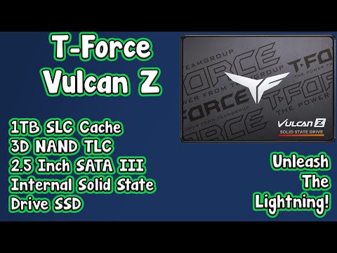 Unleash Lightning-Fast Speeds with the T Force Vulcan Z 1 TB Internal 2.5" SSD: A Unboxing!