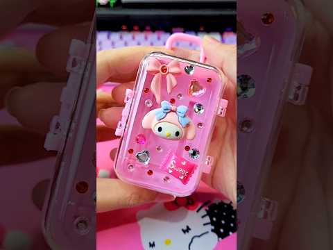 Let's Make a My Melody Mini Suitcase 💗🎀 Sanrio ASMR DIY