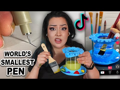 I Tested Tiktok's Most VIRAL Art Supplies...