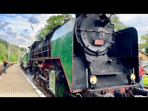 Steam Train Summer Journey | Bulgaria | 4K HDR