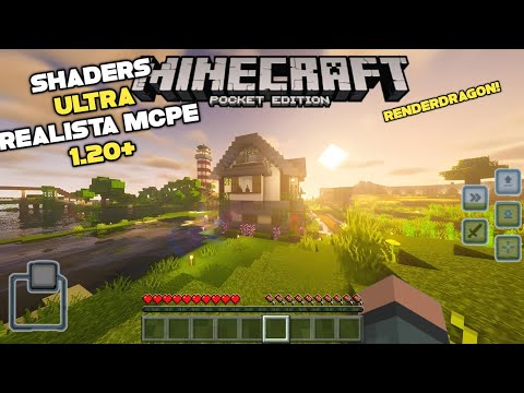 ✅ TOP NOVA SHADERS MINECRAFT PE 1.20+ SHADERS/BEDROCK/JAVA EDITION render dragon