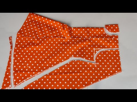 Very Easy 6 Panel Baby Frock Cutting and stitching for 2/3 year | Baby Frock cutting and stitching