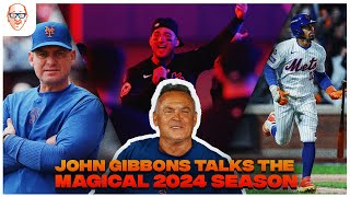 John Gibbons Talks Carlos Mendoza’s First Year With The Mets, OMG Concert & The Magical 2024 Season