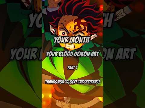 Your Month Your Blood Demon Art🔥#edit #anime #demonslayer #demonslayeredit