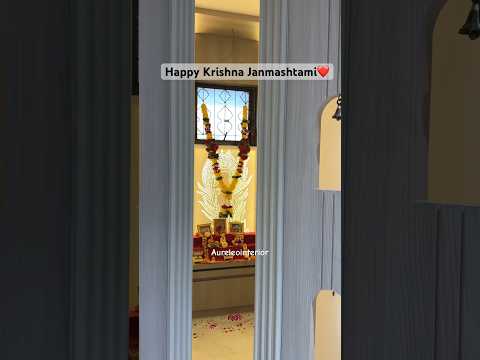 Happy krishna Janmashtami #krishna #janmashtami #interiordesign #ytshorts #ytshortsindia