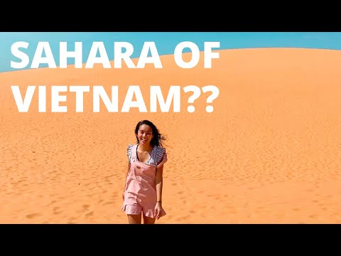 Mui Ne Sand Dunes Vietnam | Social Distancing Travel Ideas 2020 - Red and White Sanddunes Phan Thiet