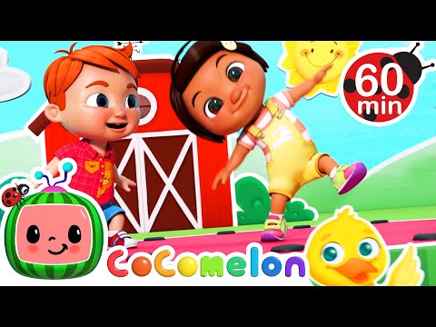 Silly animal dance | with Nina and JJ | Cocomelon Nursery Rhymes for Kids