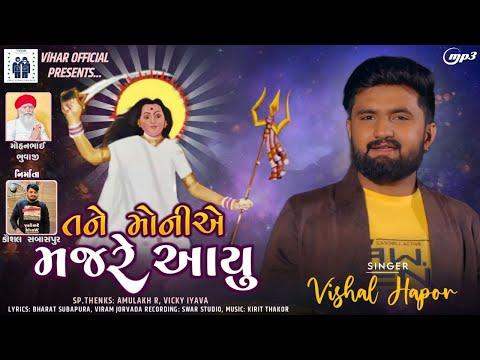 Tane Moni Ae Majre Aayu | તને મોનીએ મજરે આયુ | Vishal Hapor |New Gujarati Song |@vishalhaporofficial