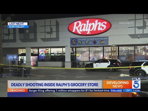 2 shot, 1 dead after altercation inside grocery store leads to shooting