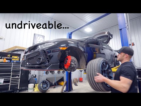 The AWD FK8 Type R Gets Even Better (diagnosing its massive issue)