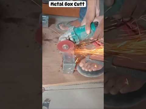 Make a Metal Box Cutting Just 1😭▶️ Minut | Glendar used  Glendar #shorts