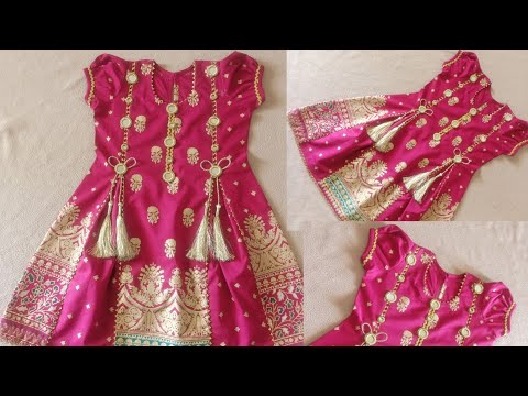 New Frock Design 2024 Cutting and Stitching || Frock Cutting and Stitching