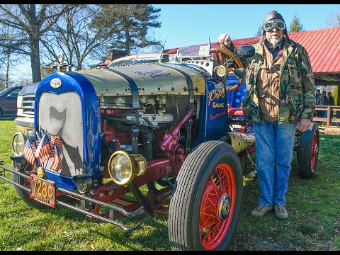 Meet “Fitch” Vietnam Era Vet and his vintage speedster the “Brass Bandit”.