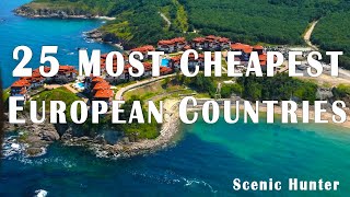 25 Best Cheapest Countries To Visit In Europe 2024 | Travel Guide 2024