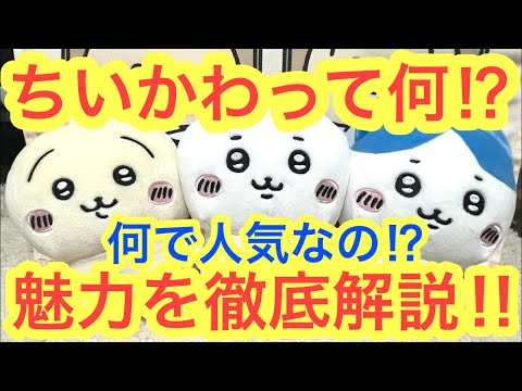 【ちいかわ】ちいかわの魅力を徹底解説！！ちいかわって何！？なんで人気なの！？