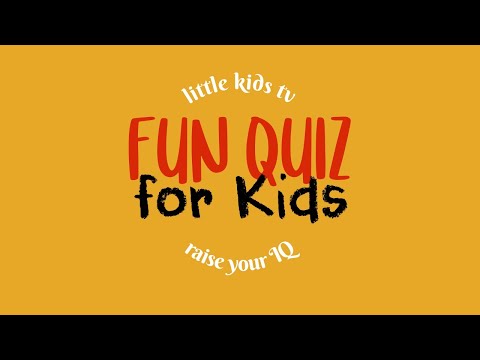 Kids Quiz | General Knowledge Quiz for Kids | Kids IQ | Trivia