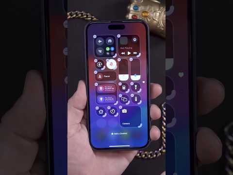 iOS 18 Control Center Customization Is A Game Changer!