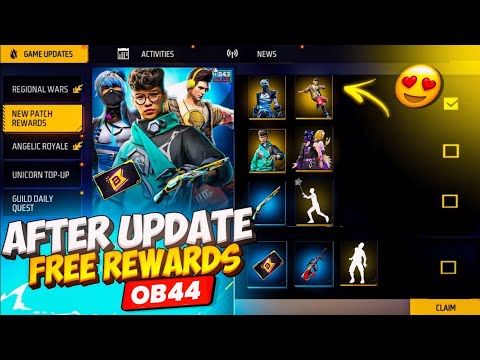 আপডেট চলে এসেছে 😍 ফ্রি নিয়ে নাও সবাই | OB44 Update Free Fire | Free Fire New Event | FF New Event