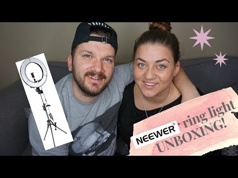 NEEWER RING LIGHT UNBOXING & SETUP | AFFORDABLE | THE MUMMY JOURNEY