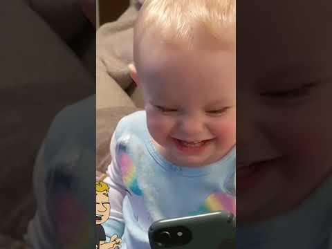 Funny Babies Reaction Everything #shorts #short #babies