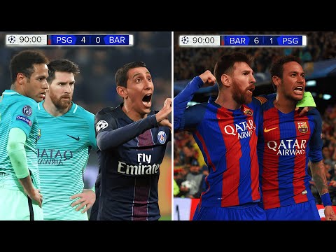 10 Greatest Champions League Comeback in Barcelona History