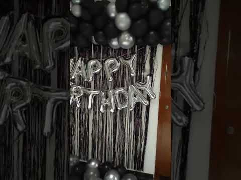 Simple home decoration| Balloon decoration at bangalore|