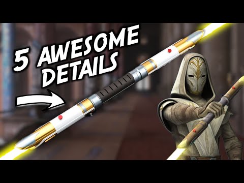 5 Awesome Details of New Temple Guard Neopixel Lightsaber Staff! (Artsabers)