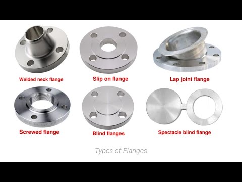 PIPING DIFFERENT TYPES OF FLANGES AND PIPE FITTING