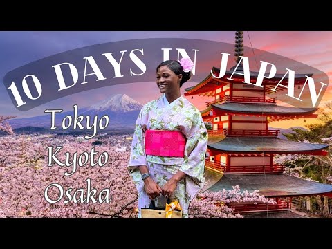 JAPAN travel GUIDE and VLOG. Easy 10 day Itinerary THINGS TO DO in Tokyo, Kyoto, Osaka 2024.