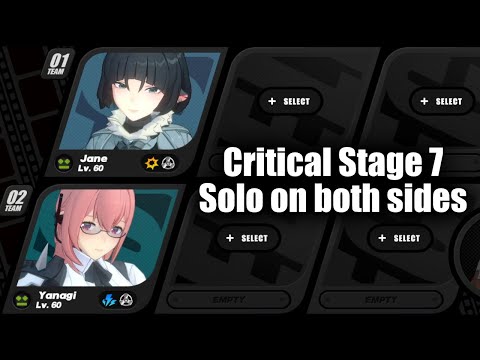 When using full teams sounds cringe - Jane & Yanagi solo Stage 7 ZenlessZoneZero #zzzero #yanagi