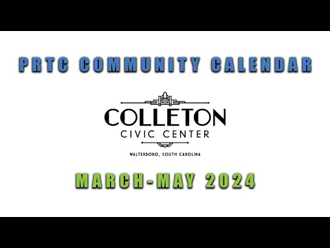 PRTC COMMUNITY CALENDAR-COLLETON CIVIC CENTER