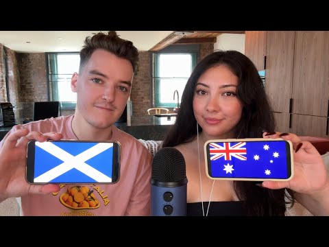 [ASMR] Scottish VS Australian Slang! (ft. @ASMRJADE)