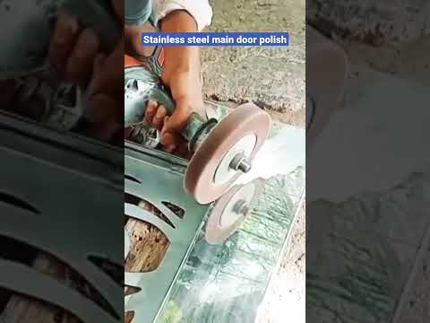 stainless steel 304main door welding polish🇮🇳