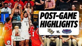 UCF Men’s Basketball 100, Florida Atlantic 94,  // FULL GAME HIGHLIGHTS // Nov. 12, 2024