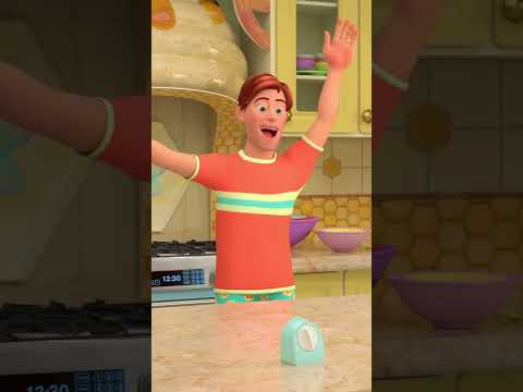 Making Ice Cream #shorts #cocomelon #nurseryrhymes #ninaandjj