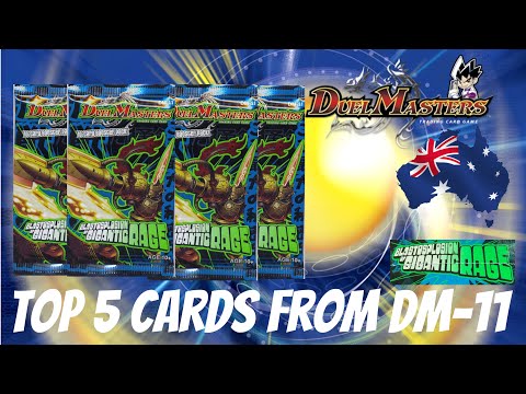 Duel Masters Top 5 Cards From DM-11