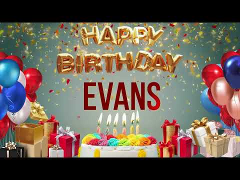 Evans - Happy Birthday Evans