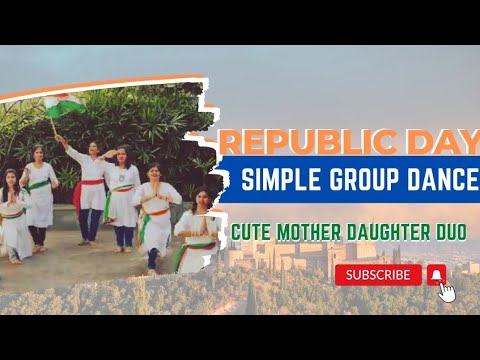 republic day simple group dance performance..#indain #india #republicday #independenceday