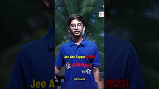 Another Level of Jee Adv Topper  #iit #jee #iitstatus