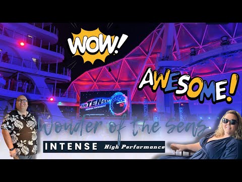 inTENse: High Performance on Wonder of the Seas Aqua Show #checkitout