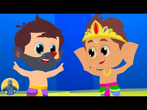 गणपति बप्पा मोरया, Ganpati Bappa Morya, Lalaji Rhyme + More Hindi Rhymes For Kids By Tinnu Tv