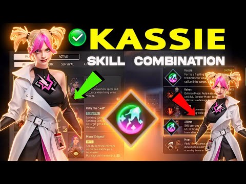 Kassie character cs rank combination | Kassie character combination | Kassie character ability